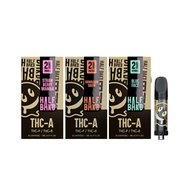 Buy Half Bak’d THC-A Cartridge