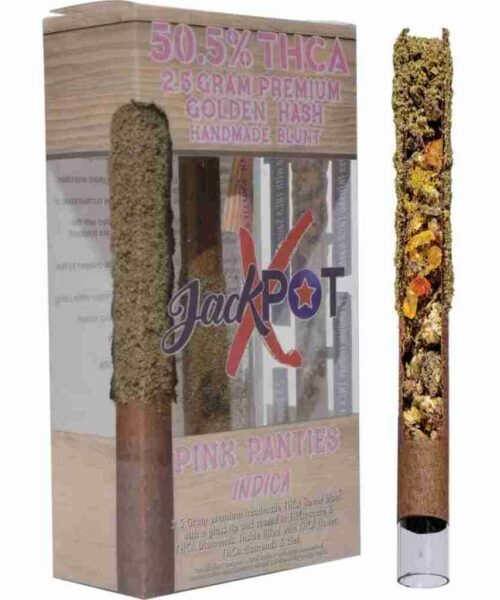 Buy JackPotX Golden Hash THCA Pre Roll Pink Panties