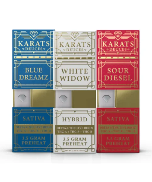 Buy Karats Deuces Blend Pre-Heat Disposable 3.5g