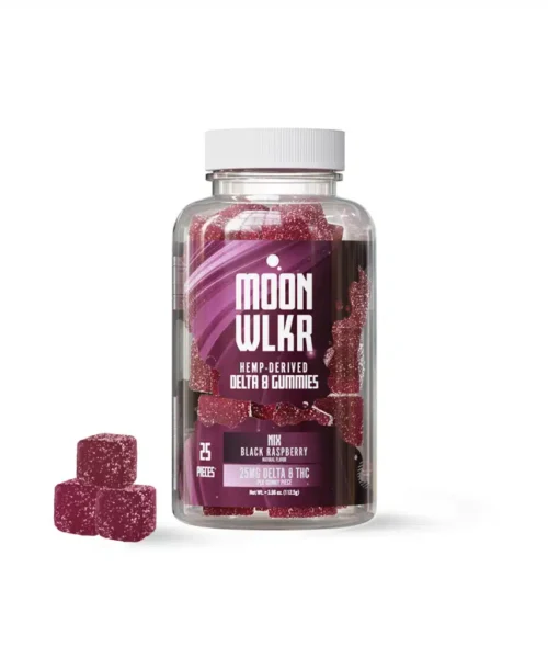 Buy MoonWlkr Delta 8 Gummies 25mg 25pc