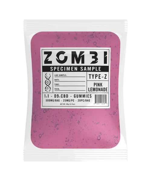 Buy Zombi Delta 9 Gummies 500mg