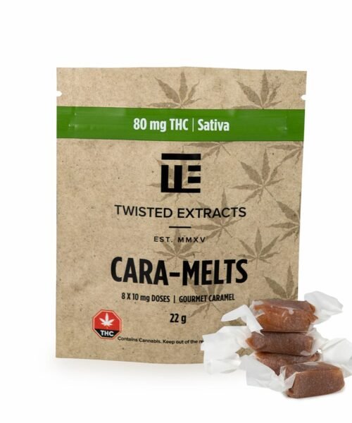 Twisted Extracts Caramelts 80MG THC