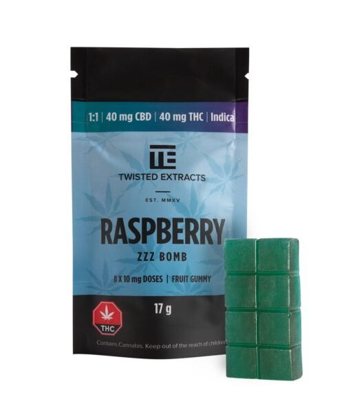 Twisted Extracts – Blue Raspberry Zzz Bomb 80MG 1:1