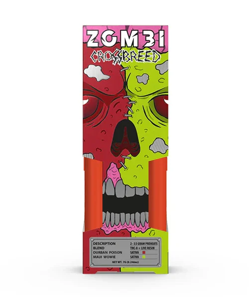Zombi Crossbreed Juggernaut Disposable Vape Cart